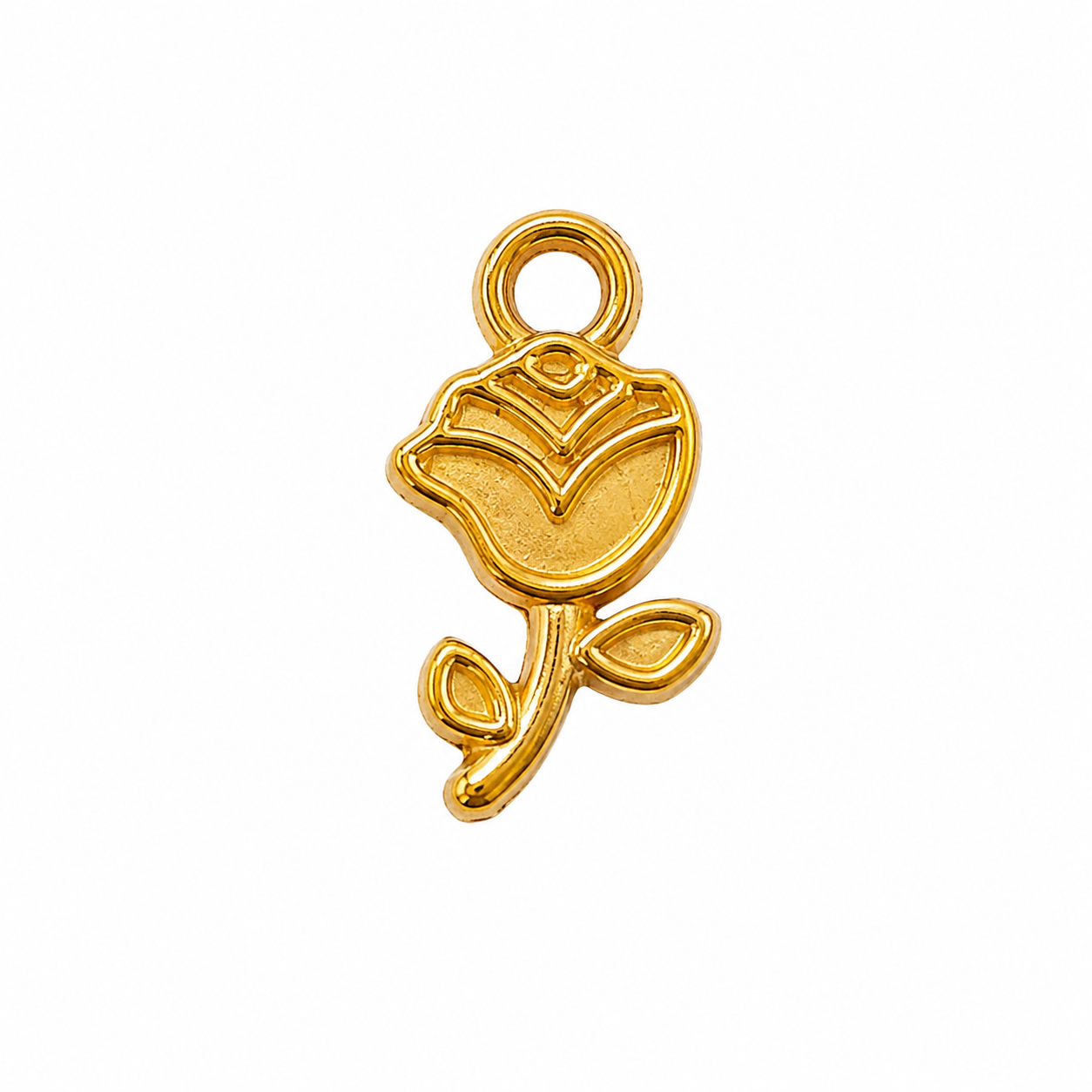 18K- Bloomed Rose