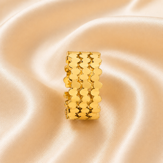 Honey Wave Ring