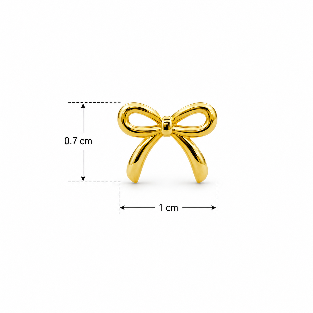 Bow Stud Earrings