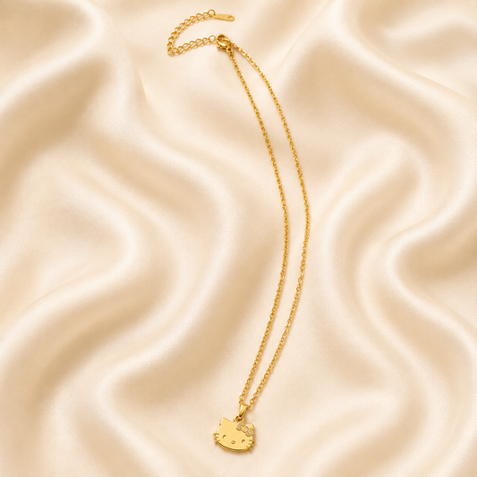 Dainty Kitty Necklace