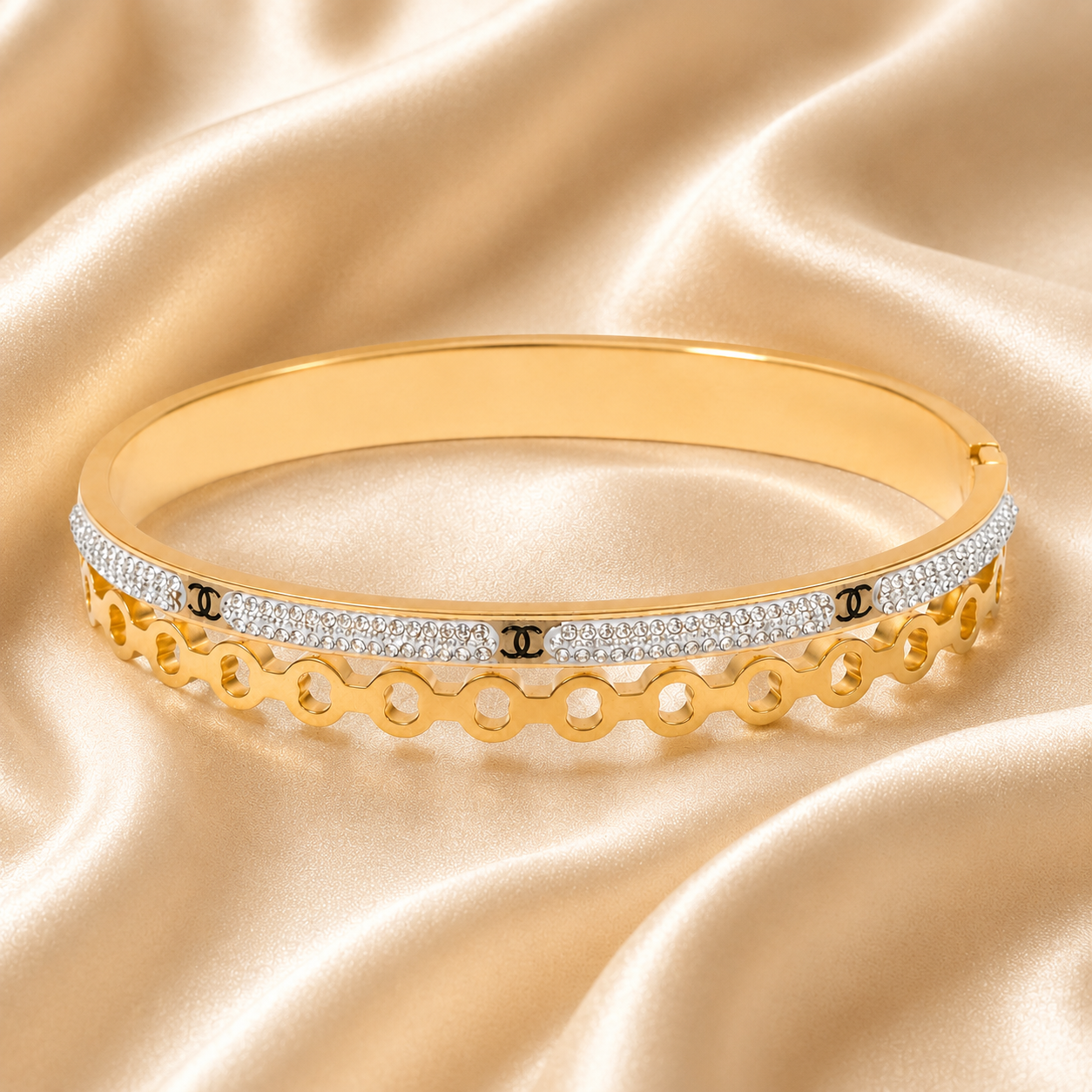 Love Story Gold Bangle
