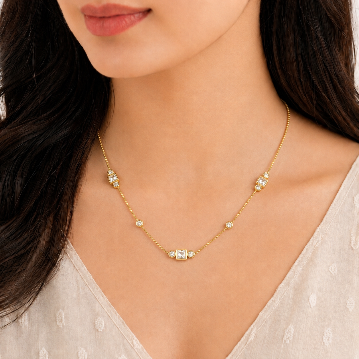 Symmetrical Love Necklace