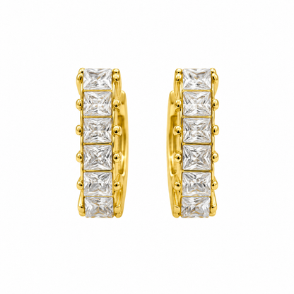 Monaco Baguette Earrings