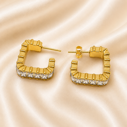 Monaco Baguette Earrings