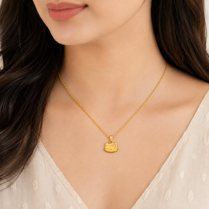 Dainty Kitty Necklace