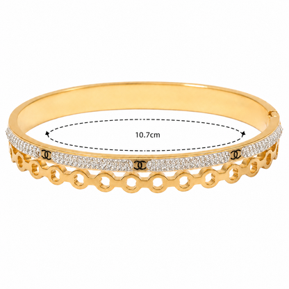Love Story Gold Bangle