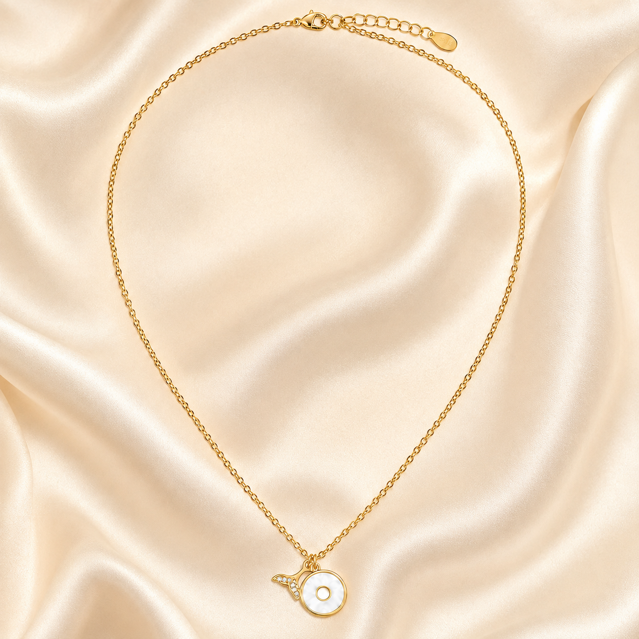 Dainty Gold Mermaid Necklace