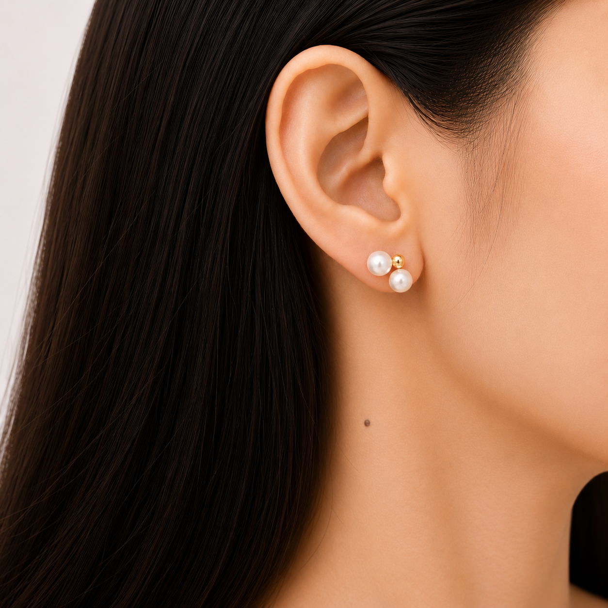 Pearly Babe Studs