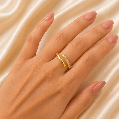 Warm Hug Stone Ring
