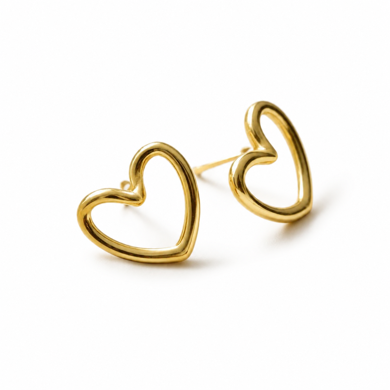 Heartline Studs