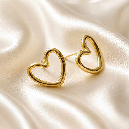 Heartline Studs
